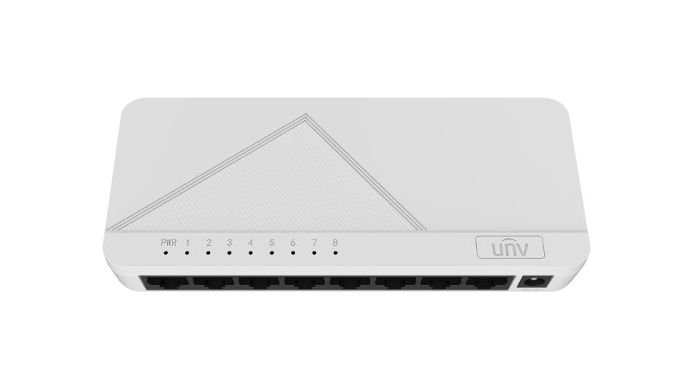 Switch de carcasa de plástico GIgabit de 8 puertos NSW1010-8GT-IN Uniview